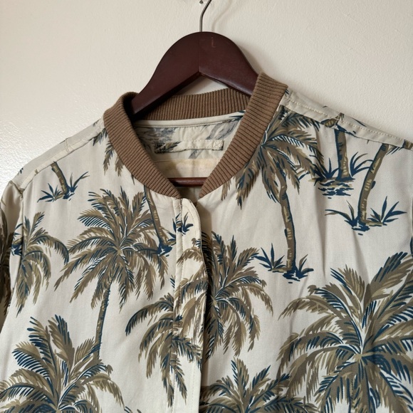BNWT RRSP $145.00CAD Denim & Supply Ralph Lauren palm tree print bomber jacket - Picture 2 of 9